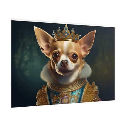 Chihuahua Dog Renaissance Pet Portrait Print | Wall print | Wall art