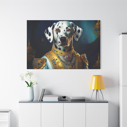 Dalmation Renaissance Pet Portrait Canvas | Wall art | Wall print | Dog art