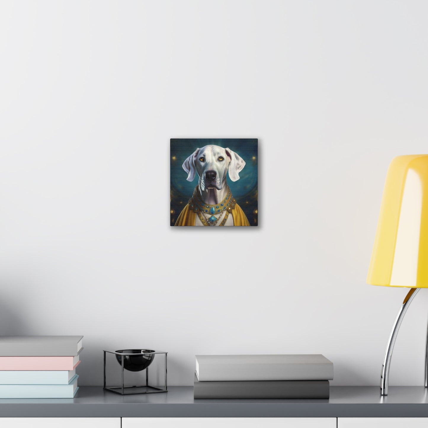 Great Dane Renaissance Pet Portrait  - Canvas, wall art, wall print, dog portrait, dog art