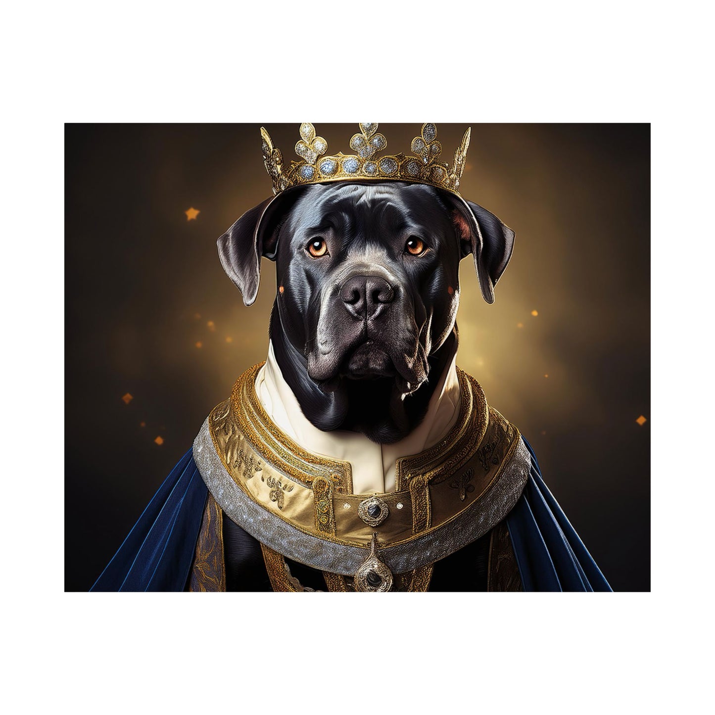 Cane Corso Renaissance Pet Portrait Print,  Art Print, Wall Decor Gift, Animal Lover, Dog Wall Art, wall art, wall prints