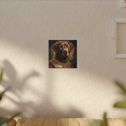 Chesapeake Bay Retriever Renaissance Pet Portrait - Canvas | Wall Art | Wall Print | Dog Art