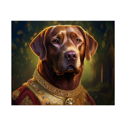 Chesapeake Bay Retriever Dog Renaissance Pet Portrait Print, Animal Lover print, Dog Wall Art, wall print, wall art
