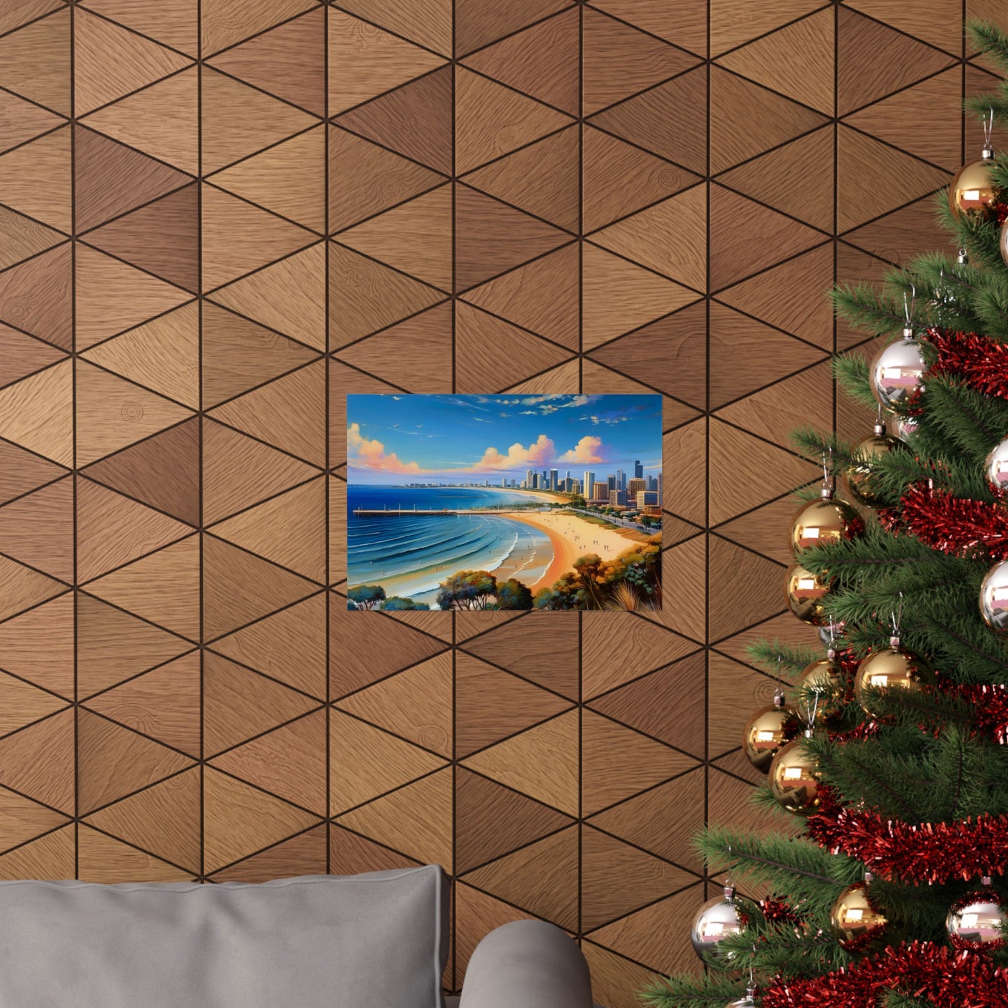 St Kilda Beach Australia Coastal Print | Style 1 | Wall Art | Wall Print