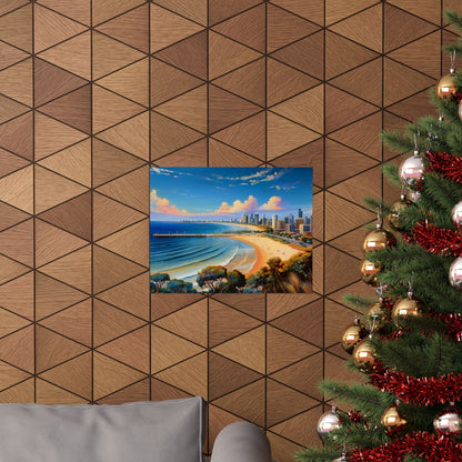 St Kilda Beach Australia Coastal Print | Style 1 | Wall Art | Wall Print