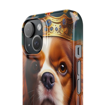 Cavalier King Charles Renaissance Dog Portrait Slim Phone Case