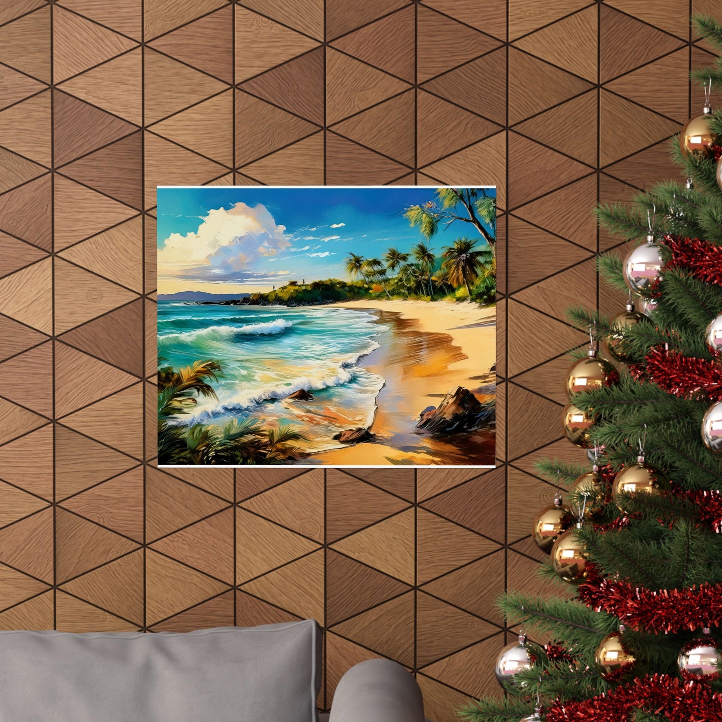 Noosa Main Beach Australia Coastal Print | Style 1 | Wall Art | Wall Print