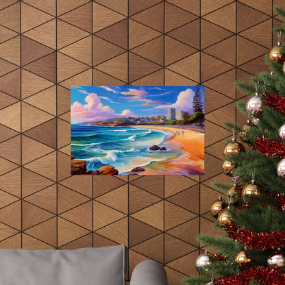 Coogee Beach Australia Coastal Print | Style 1 | Wall Art | Wall Print