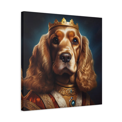 Cocker Spaniel Renaissance Pet Portrait on Canvas | Wall art | wall print