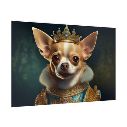 Chihuahua Dog Renaissance Pet Portrait Print | Wall print | Wall art