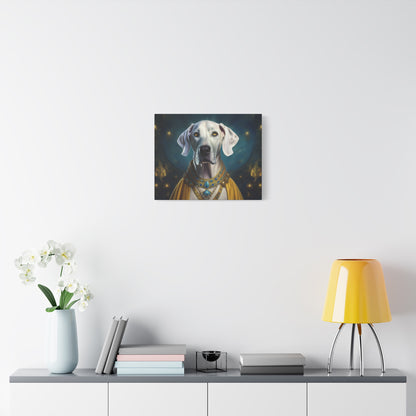 Great Dane Pet Portrait Renaissance - Canvas, wall art, wall print, dog portrait, dog art