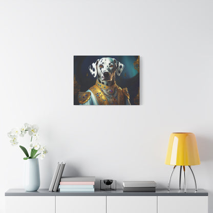 Dalmation Renaissance Pet Portrait Canvas | Wall art | Wall print | Dog art