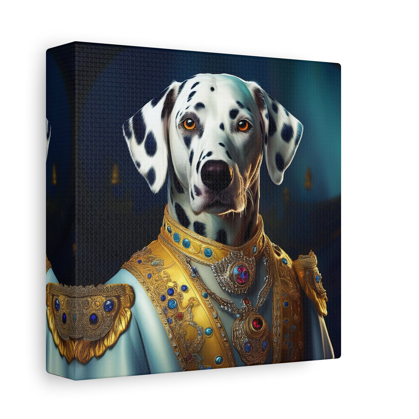 Dalmation Renaissance Pet Portrait Canvas | Wall art | Wall print | Dog art