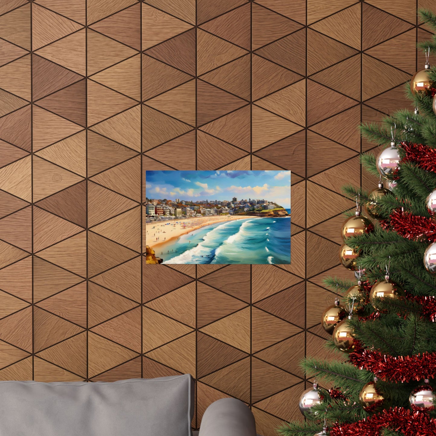 Bondi Beach Australia Coastal Print | Style 1 | Wall Art | Wall Print