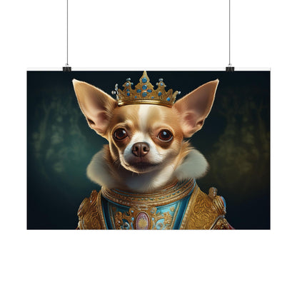 Chihuahua Dog Renaissance Pet Portrait Print | Wall print | Wall art