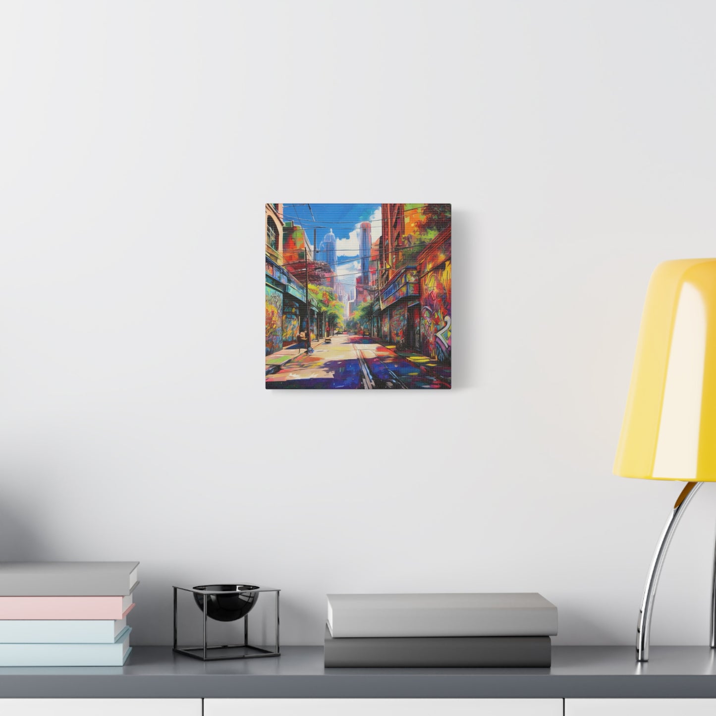 Melbourne Street Graffiti Australia on Canvas | Style 2 | Wall Art | Wall Print