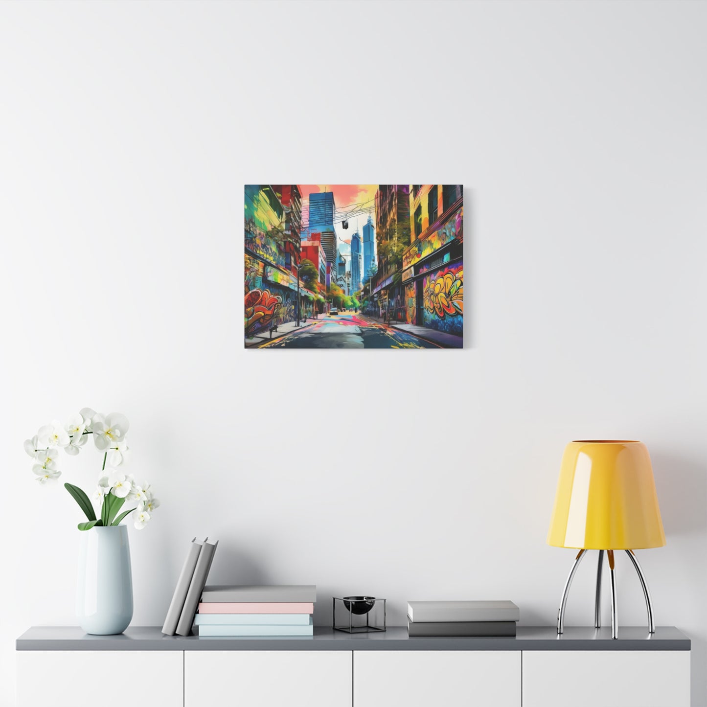 Melbourne Street Graffiti Australia Canvas Art | Style 1 | Wall Art | Wall Print