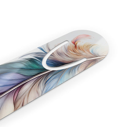 Feather Design Bookmark - Book Lover Gift, Reading Accessory, Personalized Gifts, Study Supplies, Unique Bookmarks