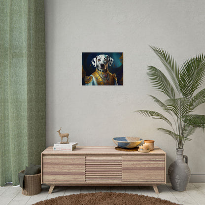 Dalmation Dog Renaissance Pet Portrait Wall Print | Art Print | Wall Art | Dog Art