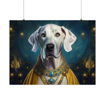 Great Dane Dog Renaissance Art Print |  Wall art | Wall Print