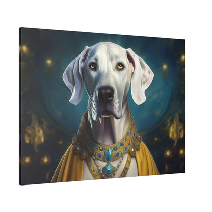 Great Dane Renaissance Pet Portrait  - Canvas, wall art, wall print, dog portrait, dog art