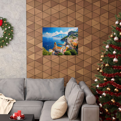 Amalfi Coast Italy Coastal Print | Style 3 | Wall Art | Wall Print