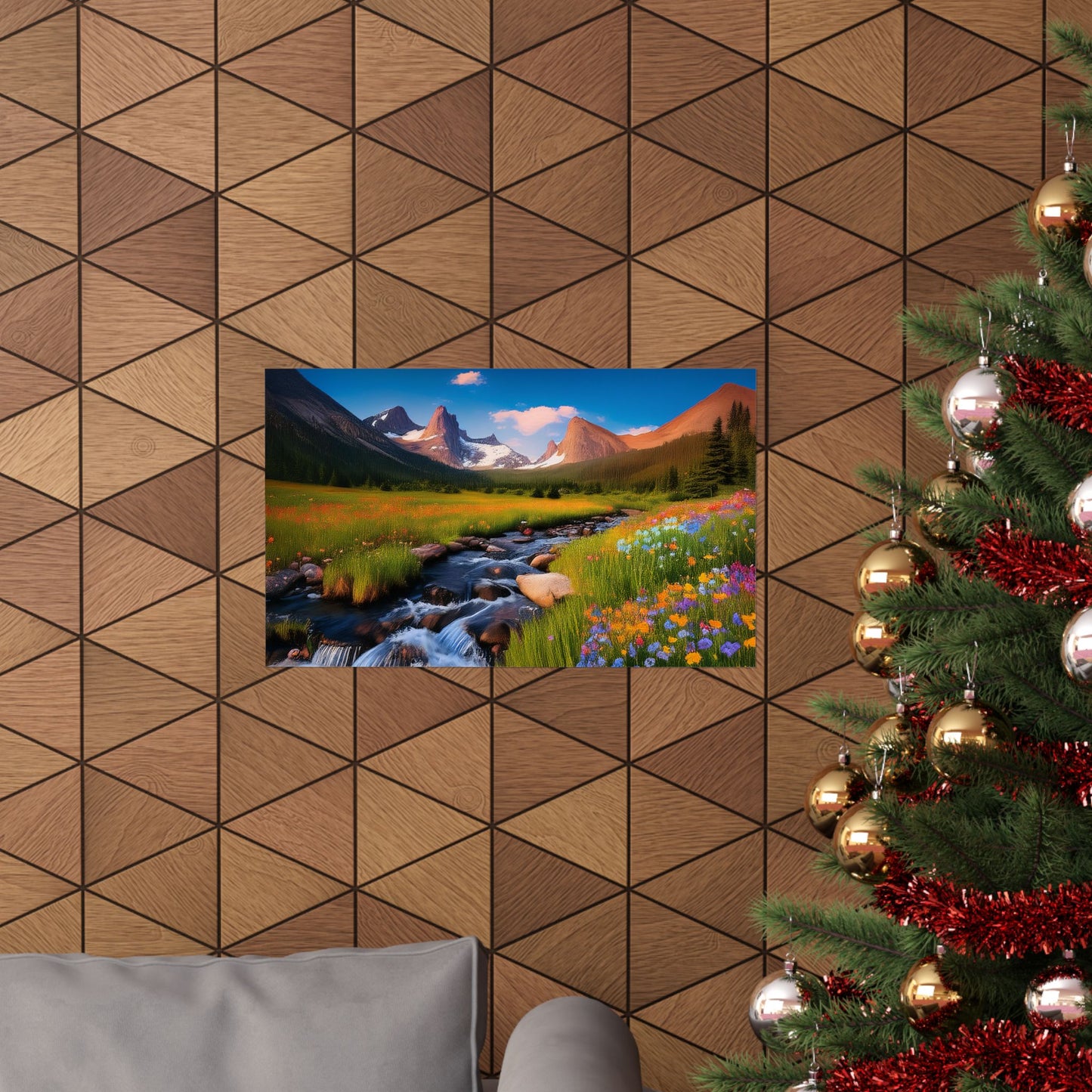 Rocky Mountains Mountain Flora  Art Print | Wall Art | Wall Print | Mountains Wall Art