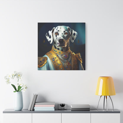 Dalmation Renaissance Pet Portrait Canvas | Wall art | Wall print | Dog art
