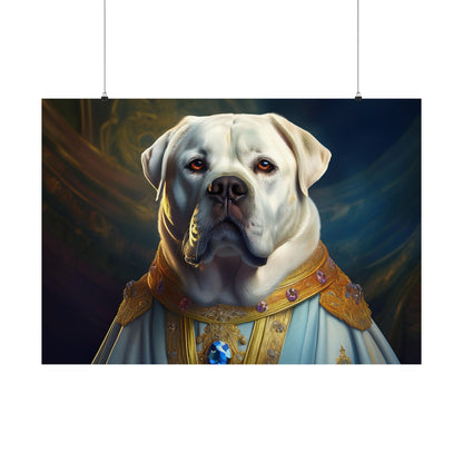 Mastiff Renaissance Pet Portrait Print, Unique Wall Art, Wall Print, Dog Art, Pet Art
