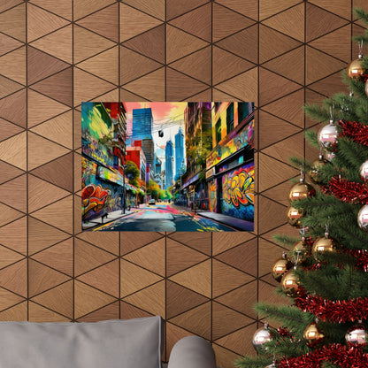 Melbourne Street Graffiti Australia Print | Style 1 | Wall Art | Wall Print