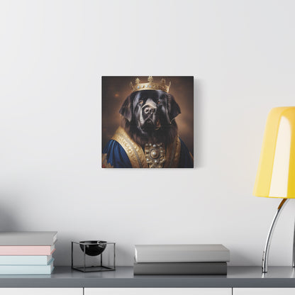 Newfoundland Renaissance Pet Portrait on Canvas | wall art | wall print