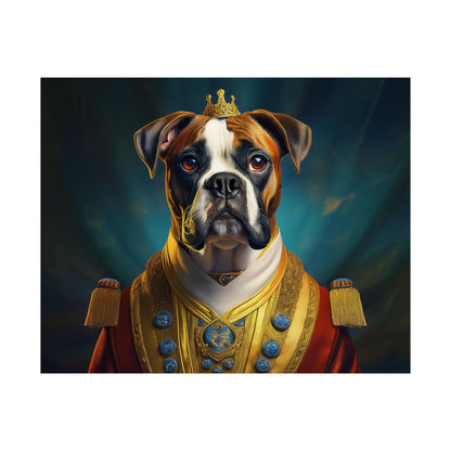 Boxer Dog Renaissance Pet Portrait Print, Art Print, Wall Decor Gift, Animal Lover Home Decor, Dog Wall Art, wall art, wall prints