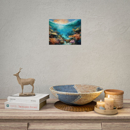 Great Barrier Reef  Australia Coastal Print | Style 2 | Wall Art | Wall Print