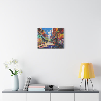 Melbourne Street Graffiti Australia on Canvas | Style 2 | Wall Art | Wall Print