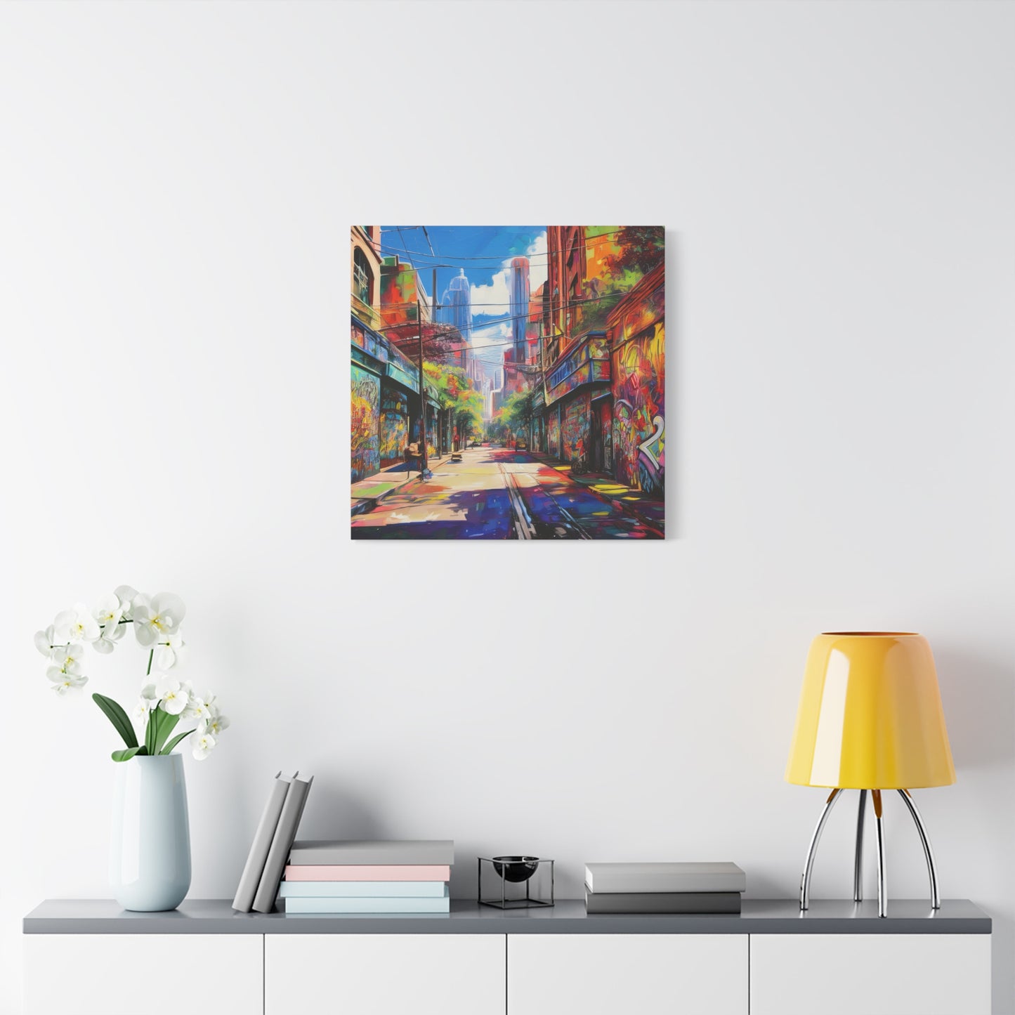 Melbourne Street Graffiti Australia on Canvas | Style 2 | Wall Art | Wall Print