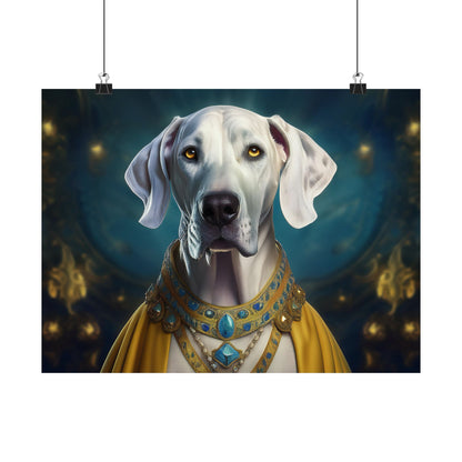 Great Dane Dog Renaissance Art Print |  Wall art | Wall Print