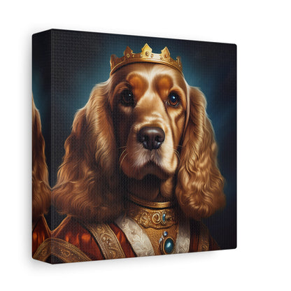 Cocker Spaniel Renaissance Pet Portrait on Canvas | Wall art | wall print