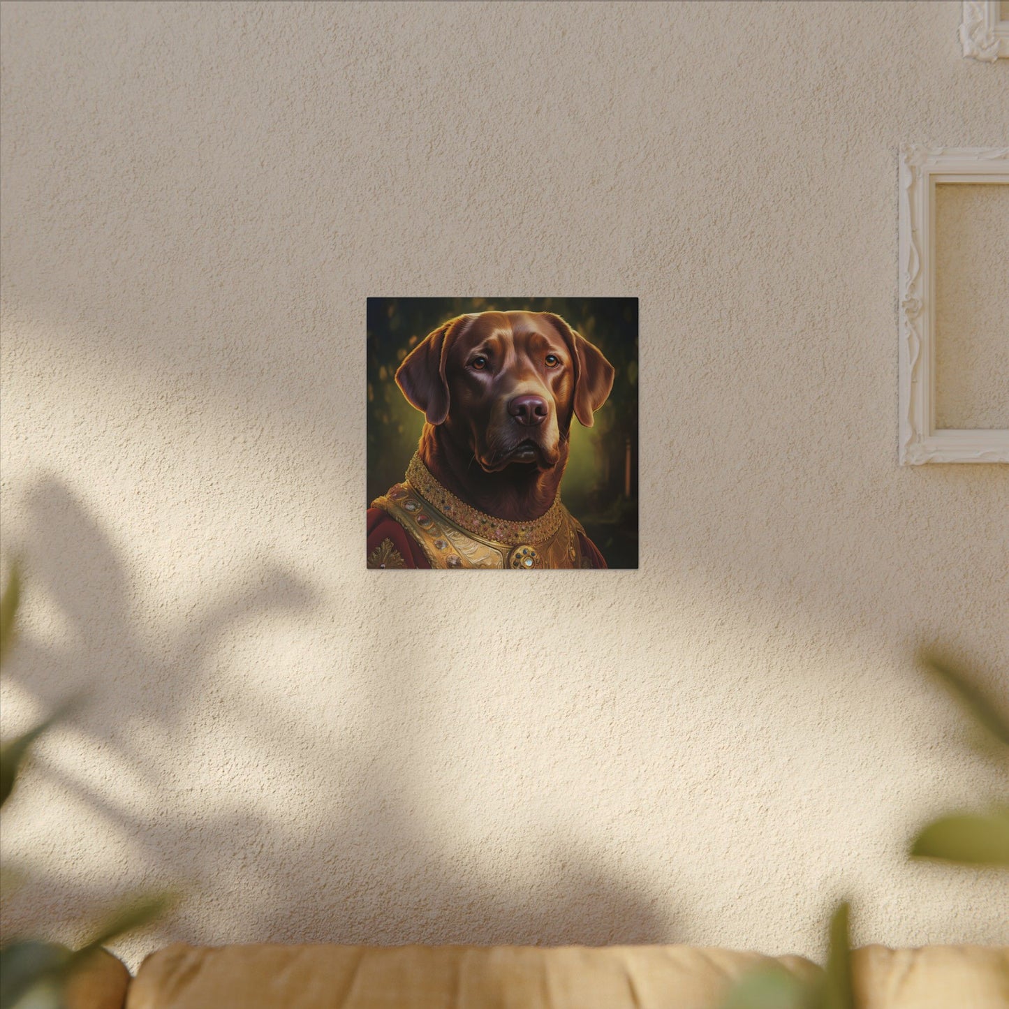 Chesapeake Bay Retriever Renaissance Pet Portrait - Canvas | Wall Art | Wall Print | Dog Art