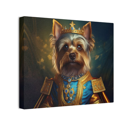 Yorkshire Terrier Renaissance Pet Portrait on Canvas | Wall Art | Wall Print | Dog Art