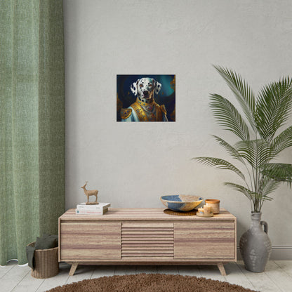 Dalmation Dog Renaissance Pet Portrait Wall Print | Art Print | Wall Art | Dog Art