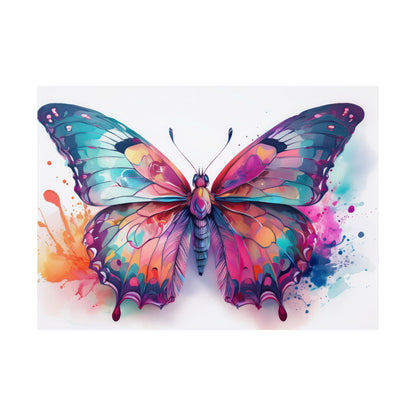 Colorful Butterfly Alcohol Ink Wall Art | Butterfly wall art | Wall Art | Wall Print