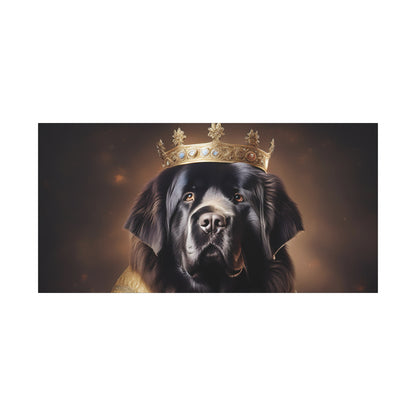 Newfoundland Renaissance Pet Portrait on Canvas | wall art | wall print