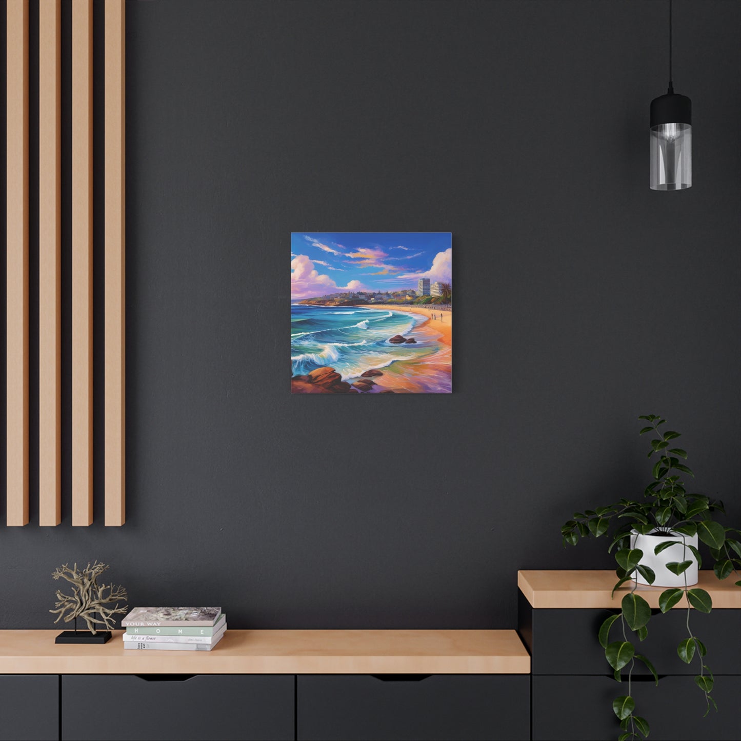 Coogee Beach Australia Coastal Canvas Art | Style 1 | Wall Art | Wall Print
