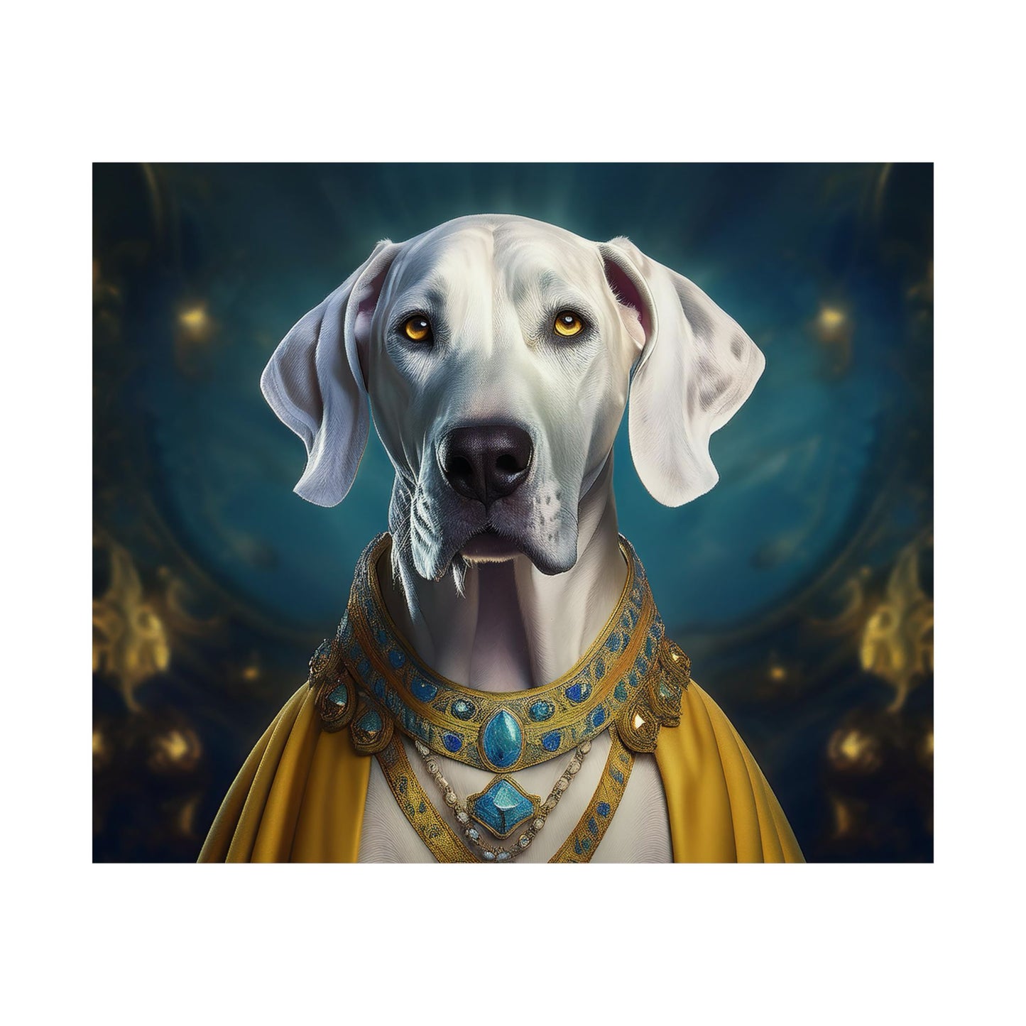 Great Dane Dog Renaissance Art Print |  Wall art | Wall Print