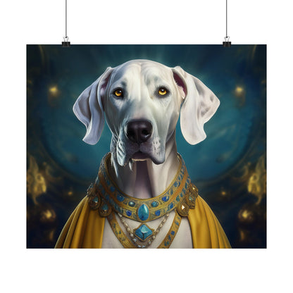 Great Dane Dog Renaissance Art Print |  Wall art | Wall Print