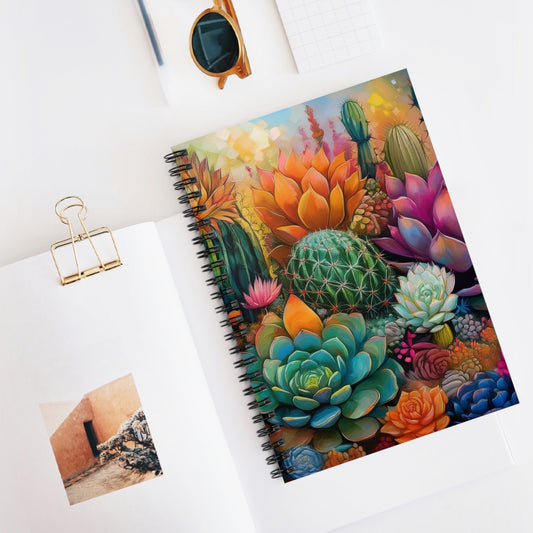 Cacti & Succulents Watercolor Notebook |  Journal for Notes | Diary | Dream Journal