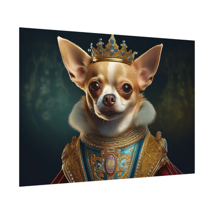 Chihuahua Dog Renaissance Pet Portrait Print | Wall print | Wall art