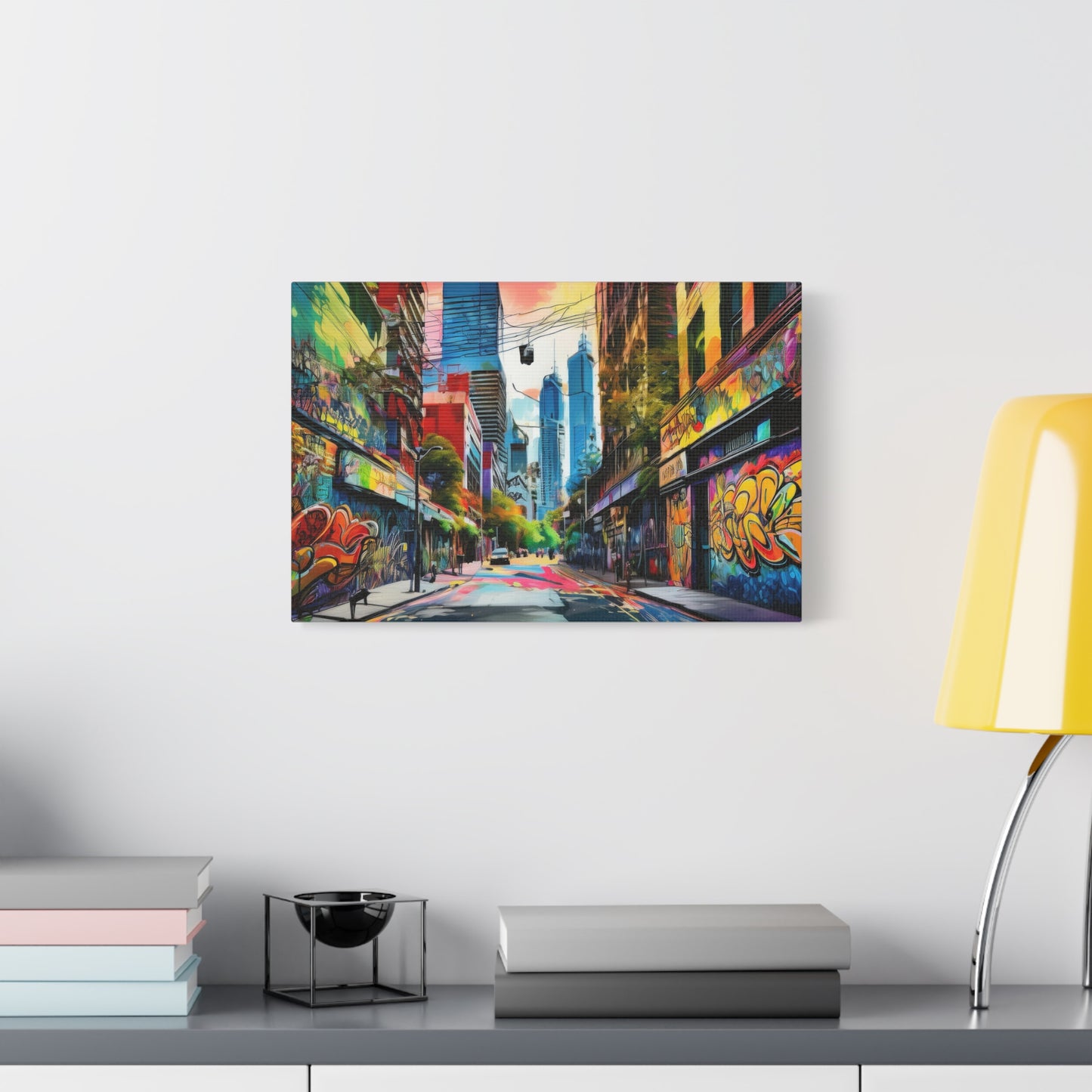 Melbourne Street Graffiti Australia Canvas Art | Style 1 | Wall Art | Wall Print