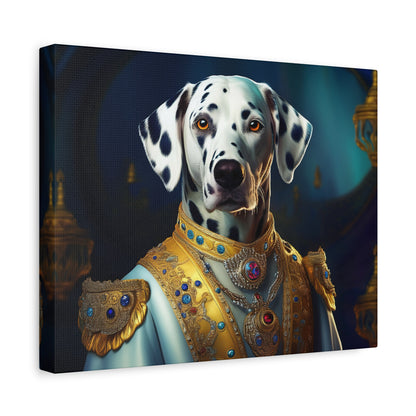 Dalmation Renaissance Pet Portrait Canvas | Wall art | Wall print | Dog art