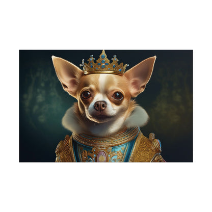 Chihuahua Dog Renaissance Pet Portrait Print | Wall print | Wall art