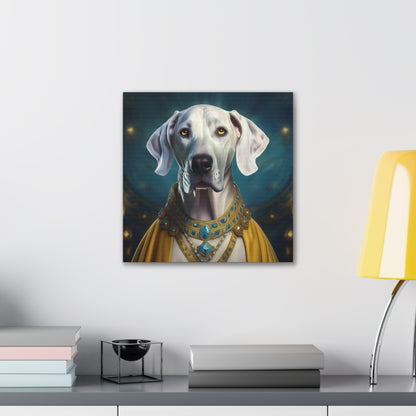 Great Dane Renaissance Pet Portrait  - Canvas, wall art, wall print, dog portrait, dog art
